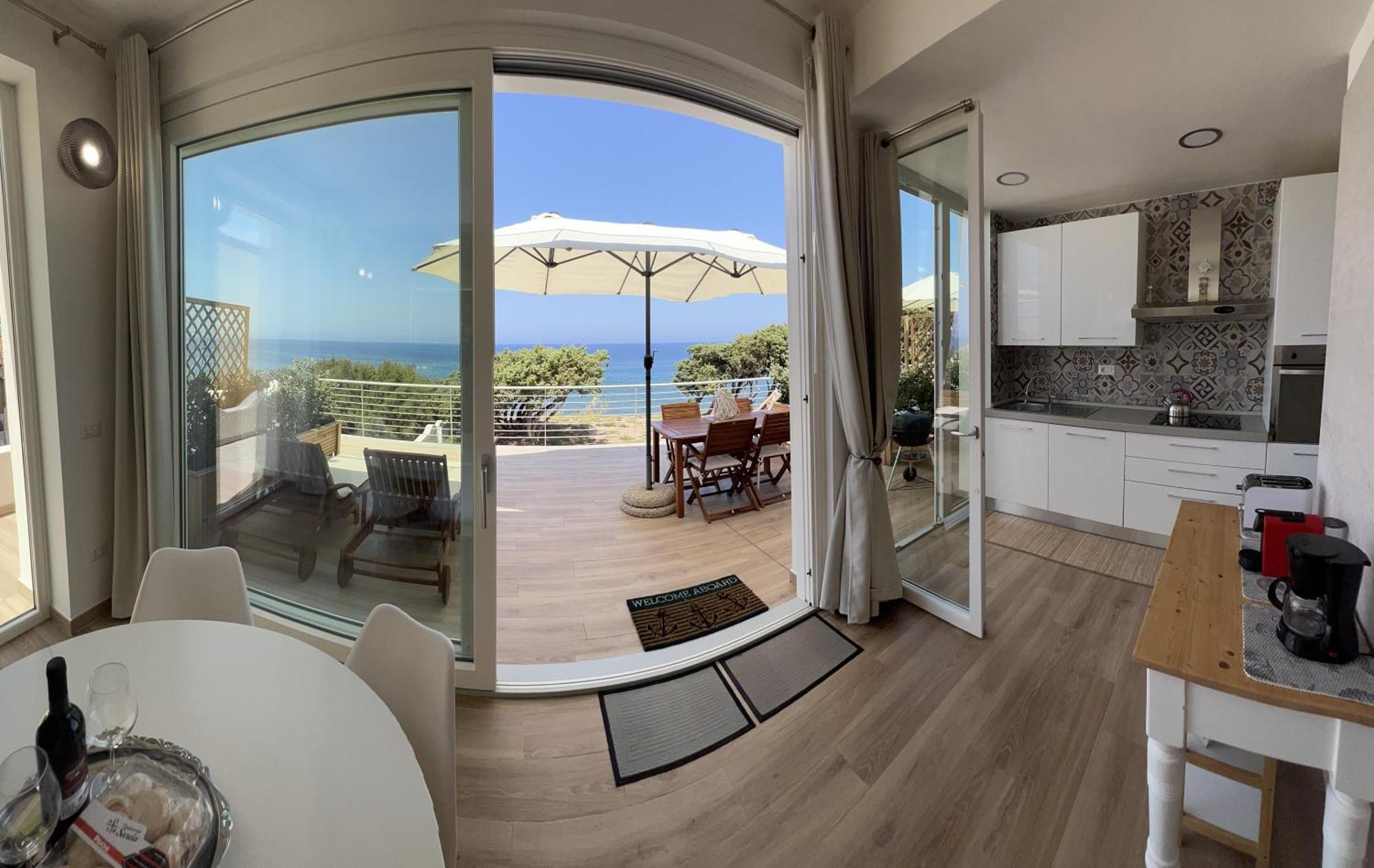 Villa ALBA sul MARE - stupendo appartamento fronte Golfo dell'Asinara - Internet Free Valledoria  Esterno foto