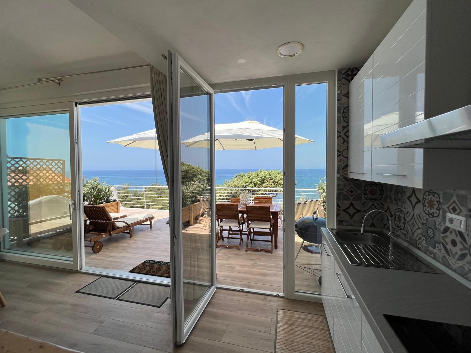Villa ALBA sul MARE - stupendo appartamento fronte Golfo dell'Asinara - Internet Free Valledoria  Esterno foto